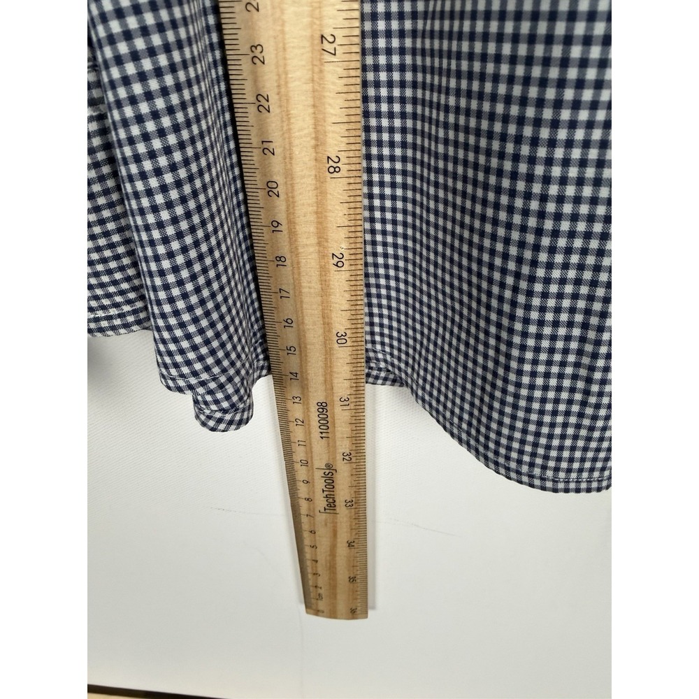 Auburn TIGERS Campus Specialties Men's XL Long Sleeve Blue Checks - Picture 5 of 9